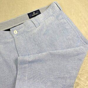 Cremieux Men's 4 Pocket Shorts Size 35 Cassis, Cotton Flat Front Preppy July 4th